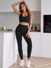 Sport Tank and Leggings Set - Femme Allure